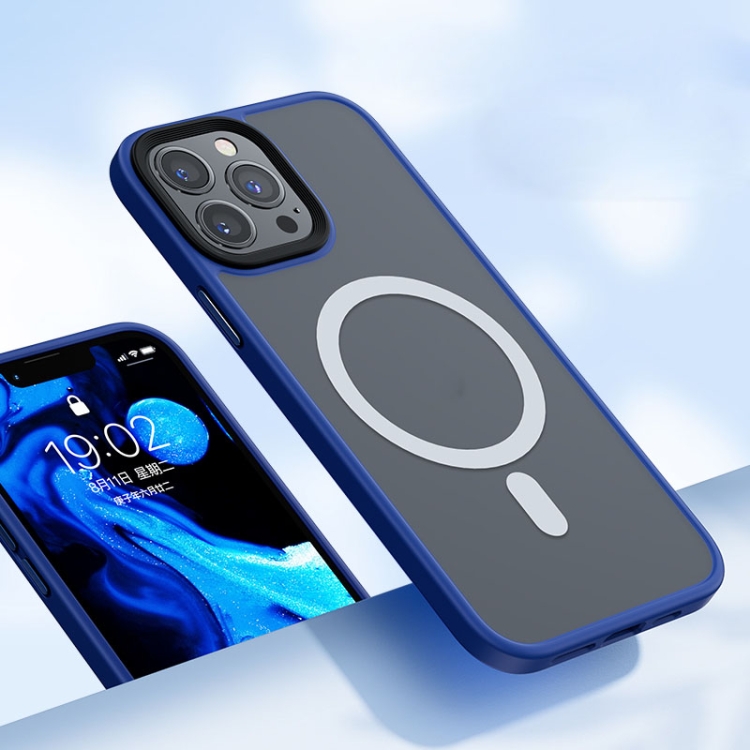 Benks Froested Skin Feeling Magnetic Shockproof Protective Case For iPhone 13 Pro Max(Blue)
Benks Froested Skin Feeling Magnetic Shockproof Protective Case For iPhone 13 Pro Max(Blue)