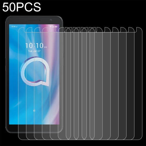 

For Alcatel 1B 2020 50 PCS 0.26mm 9H 2.5D Tempered Glass Film