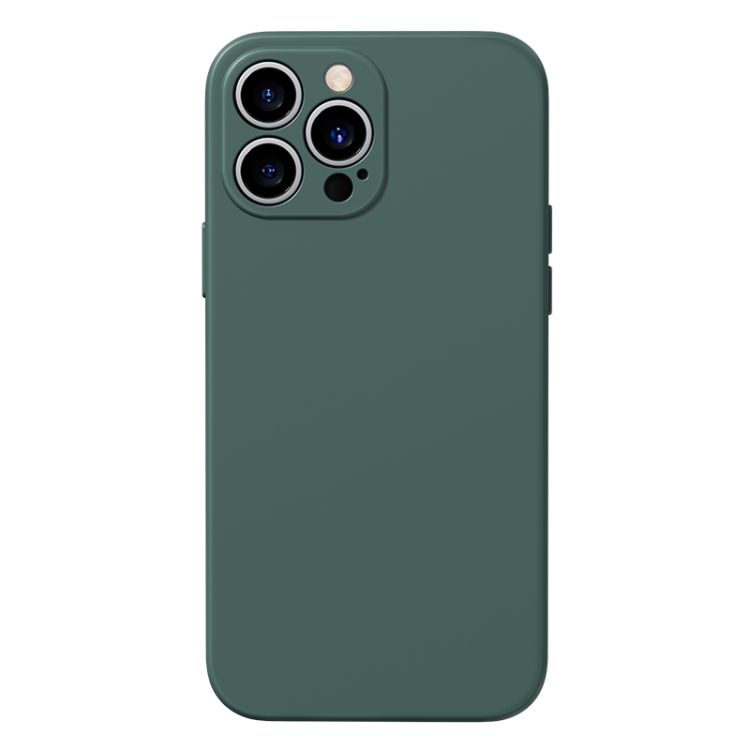 

Benks Liquid Silicone Magsafe Magnetic Shockproof Protective Case For iPhone 13 Pro(Dark Green)