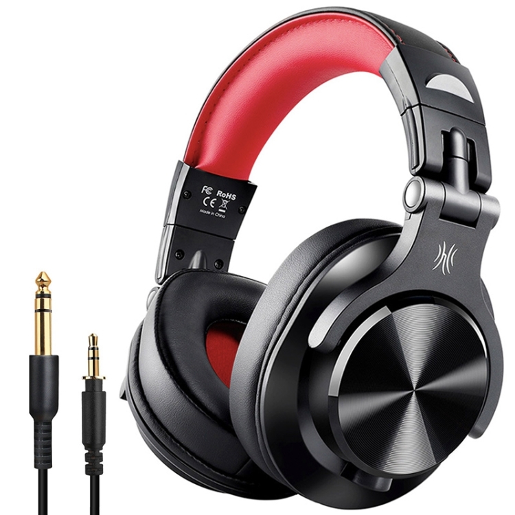 

OneOdio A70 Black Red Head-mounted Wireless Bluetooth Stereo Headset