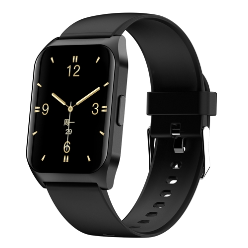 

E17 1.69 inch IPS Touch Screen IP67 Waterproof Smart Watch, Support Sleep Monitor / Heart Rate Monitor / Bluetooth Calling, Style:Silicone Strap(Black)