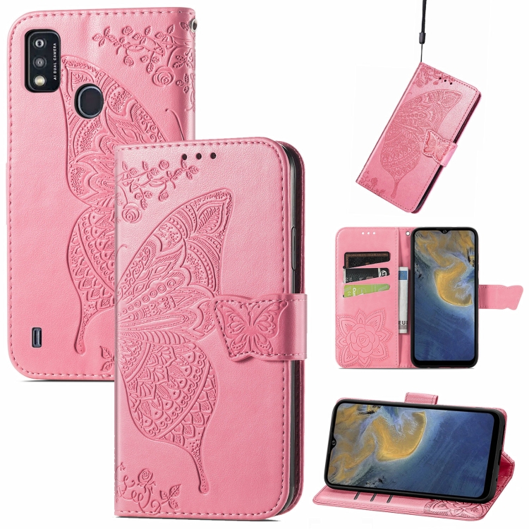Butterfly Love Flowers Embossed Horizontal Flip Leather Case with Holder & Card Slots & Wallet & Lanyard For ZTE Blade A51(Pink)
Butterfly Love Flowers Embossed Horizontal Flip Leather Case with Holder & Card Slots & Wallet & Lanyard For ZTE Blade A51(Pink)