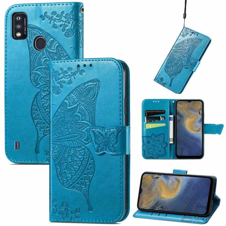 Butterfly Love Flowers Embossed Horizontal Flip Leather Case with Holder & Card Slots & Wallet & Lanyard For ZTE Blade A51(Blue)
Butterfly Love Flowers Embossed Horizontal Flip Leather Case with Holder & Card Slots & Wallet & Lanyard For ZTE Blade A51(Blue)