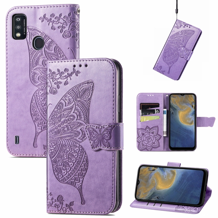 Butterfly Love Flowers Embossed Horizontal Flip Leather Case with Holder & Card Slots & Wallet & Lanyard For ZTE Blade A51(Light Purple)
Butterfly Love Flowers Embossed Horizontal Flip Leather Case with Holder & Card Slots & Wallet & Lanyard For ZTE Blade A51(Light Purple)