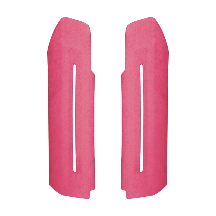 

Car Suede Wrap Door Armrest Cover for Ford Mustang 2015-2021, Left and Right Drive Universal(Pink)