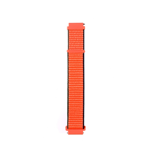 

For Samsung Galaxy Watch3 41mm Nylon Loop Replacement Strap Watchband(Kumquat)