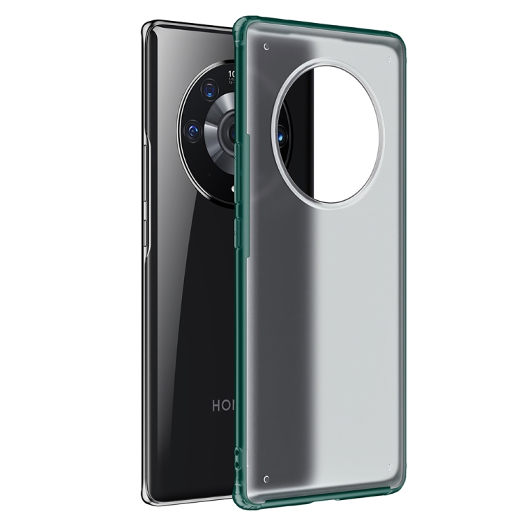 

For Honor Magic3 Pro Four-corner Shockproof TPU + PC Protective Case(Green)