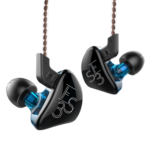 

KZ ES3 Standard Version 3.5mm Hanging Ear Sports Design In-Ear Style Wired Earphone, Cable Length: 1.2m(Blue)