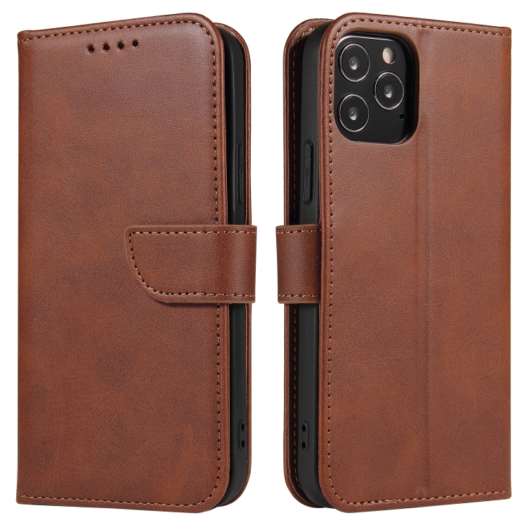 

Calf Texture Buckle Horizontal Flip Leather Case with Holder & Card Slots & Wallet For iPhone 13 Pro(Brown)