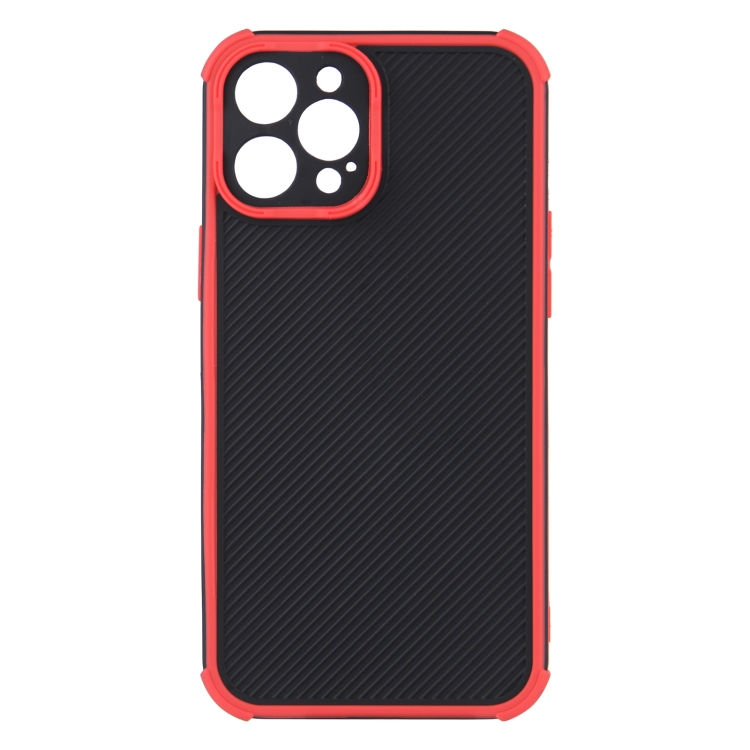 

Eagle Eye Armor Dual-color Shockproof TPU + PC Protective Case For iPhone 12 Pro Max(Red)