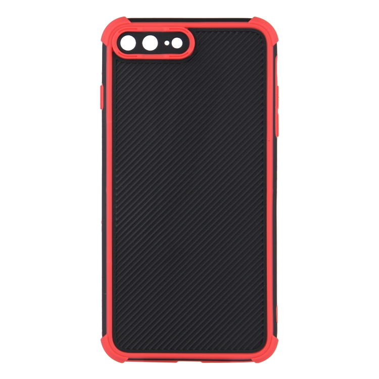 

Eagle Eye Armor Dual-color Shockproof TPU + PC Protective Case For iPhone 8 Plus / 7 Plus(Red)