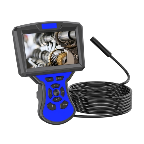 

M50 1080P 8mm Single Lens HD Industrial Digital Endoscope with 5.0 inch IPS Screen, Cable Length:5m Hard Cable(Blue)