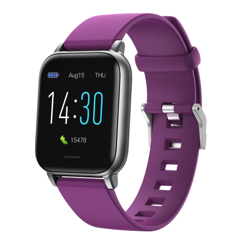 

S50 1.3 inch TFT Screen IP68 Waterproof Smart Wristband, Support Sleep Monitor / Heart Rate Monitor / Body Temperature Monitor / Women Menstrual Cycle Reminder(Purple)