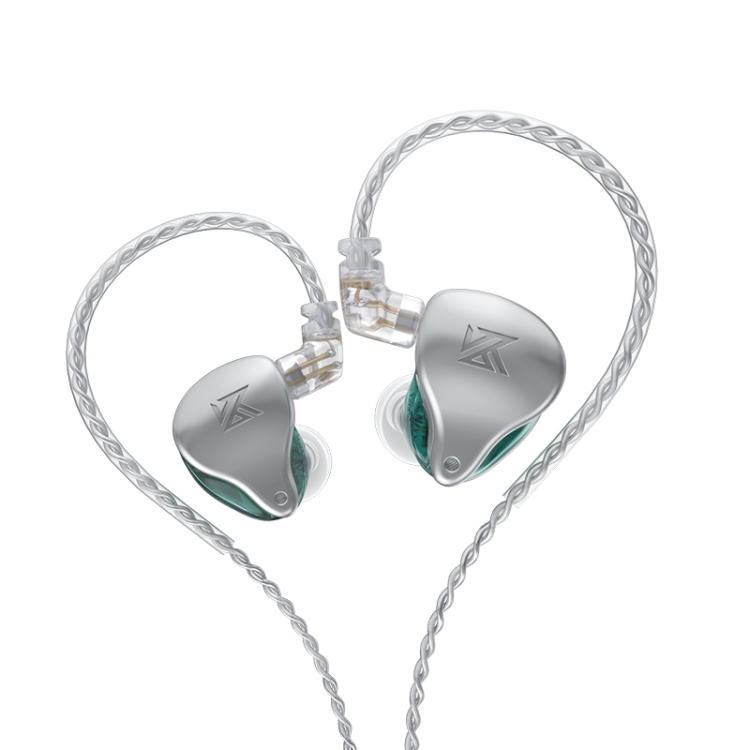 

KZ AST 24-unit Balance Armature Monitor HiFi In-Ear Wired Earphone No Mic(Green)