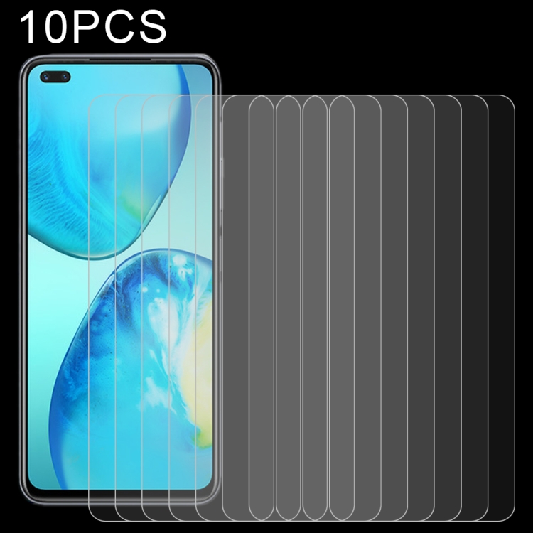 

For Infinix Note 8 10 PCS 0.26mm 9H 2.5D Tempered Glass Film