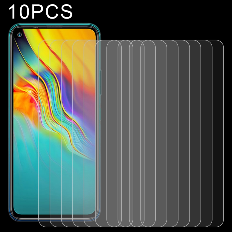 

For Infinix Hot 9 Pro / Hot 9 10 PCS 0.26mm 9H 2.5D Tempered Glass Film