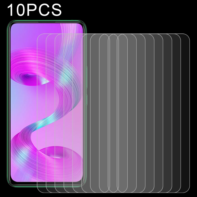 

For Infinix S5 Pro 10 PCS 0.26mm 9H 2.5D Tempered Glass Film