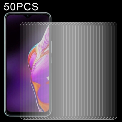 

For Infinix Hot 10s NFC / Hot 10s 50 PCS 0.26mm 9H 2.5D Tempered Glass Film