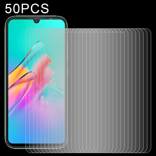 

For Infinix Smart HD 2021 50 PCS 0.26mm 9H 2.5D Tempered Glass Film