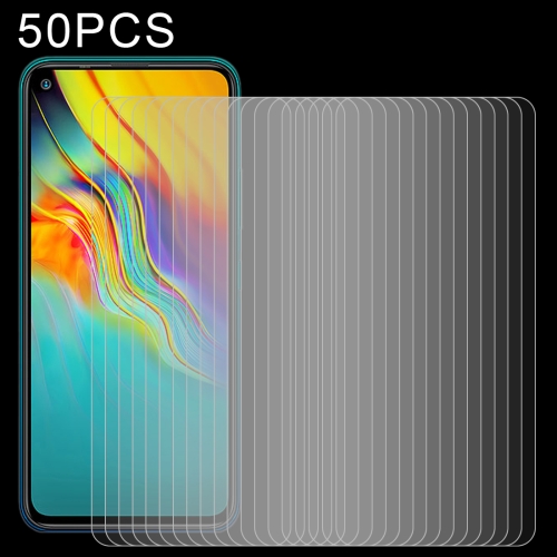 

For Infinix Hot 9 Pro / Hot 9 50 PCS 0.26mm 9H 2.5D Tempered Glass Film