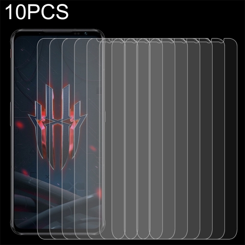 

For ZTE nubia Red Magic 6s / 6s Pro 10 PCS 0.26mm 9H 2.5D Tempered Glass Film