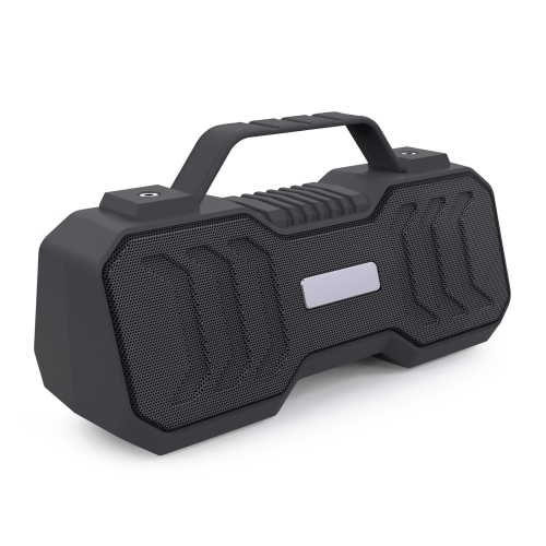 

New Rixing NR-4500M Bluetooth 5.0 Portable Outdoor Karaoke Wireless Bluetooth Speaker with Microphone(Grey)