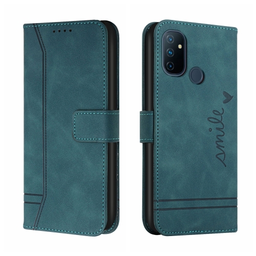 

For OnePlus Nord N100 Retro Skin Feel Horizontal Flip Soft TPU + PU Leather Case with Holder & Card Slots & Photo Frame(Dark Green)