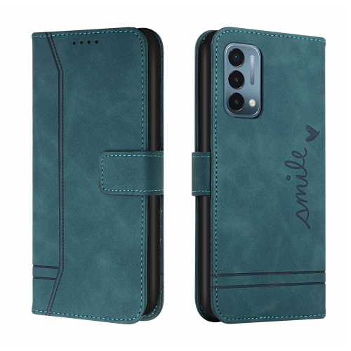 

For OnePlus Nord N200 5G Retro Skin Feel Horizontal Flip Soft TPU + PU Leather Case with Holder & Card Slots & Photo Frame(Dark Green)