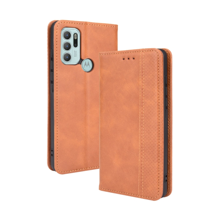 For Motorola Moto G60S Magnetic Buckle Retro Pattern Horizontal Flip Leather Case with Holder & Card Slot & Wallet(Brown)
For Motorola Moto G60S Magnetic Buckle Retro Pattern Horizontal Flip Leather Case with Holder & Card Slot & Wallet(Brown)