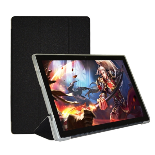 

For Teclast P20HD Horizontal Flip PU Leather Case with Holder(Black)