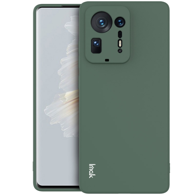 

For Xiaomi Mix 4 IMAK UC-4 Series Straight Edge TPU Soft Protective Case(Dark Green)