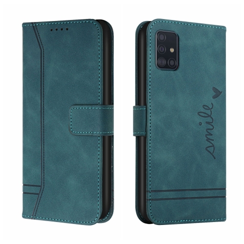 

For Samsung Galaxy A71 4G Retro Skin Feel Horizontal Flip Soft TPU + PU Leather Case with Holder & Card Slots & Photo Frame(Army Green)