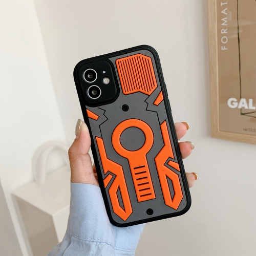 

Camouflage Bee Series All-inclusive Precise Hole Shockproof Case For iPhone 11(Orange)