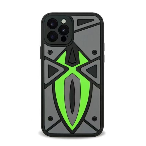 

Camouflage Spider Series All-inclusive Precise Hole Shockproof Case For iPhone 13(Fluorescent Green)