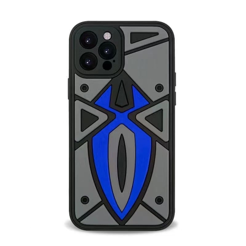 

Camouflage Spider Series All-inclusive Precise Hole Shockproof Case For iPhone 13 Pro Max(Dark Blue)