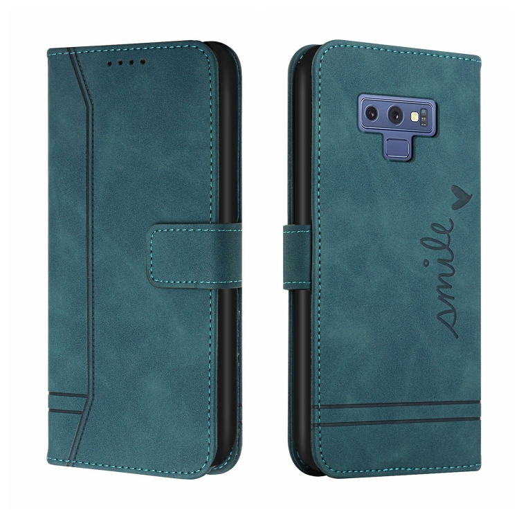 

For Samsung Galaxy Note9 Retro Skin Feel Horizontal Flip Soft TPU + PU Leather Case with Holder & Card Slots & Photo Frame(Army Green)