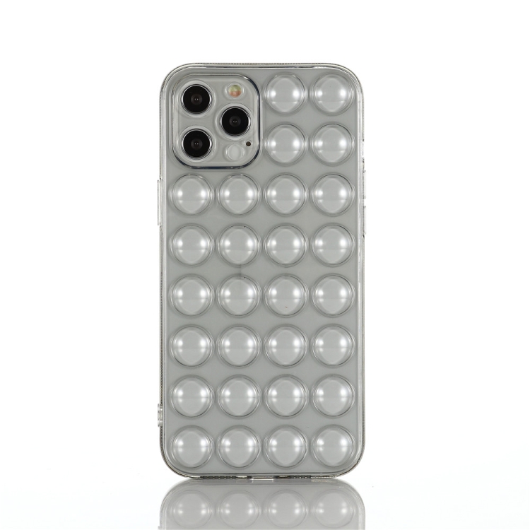 

TPU Full Coverage Shockproof Bubble Case For iPhone 13 Pro Max(Grey)