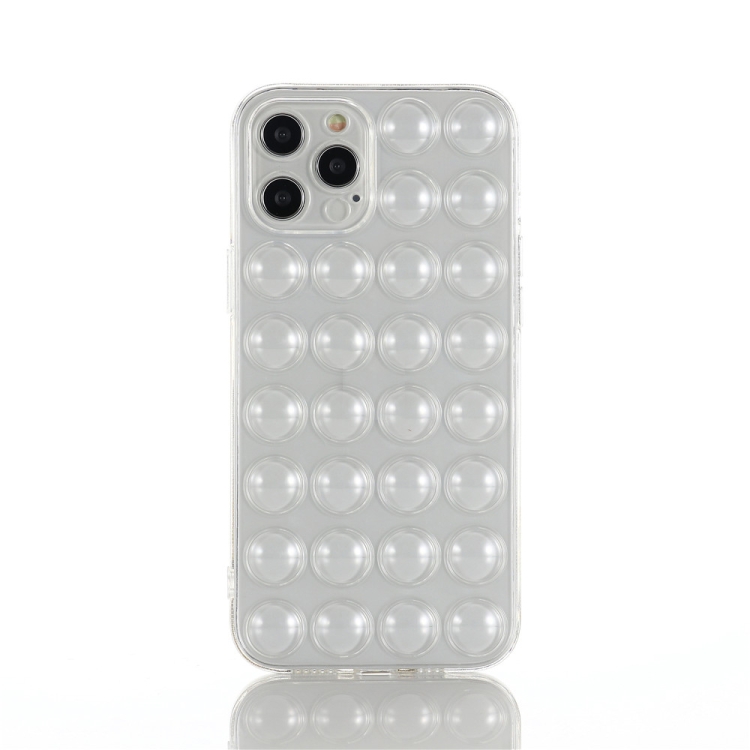 

TPU Full Coverage Shockproof Bubble Case For iPhone 11 Pro Max(Transparent)
