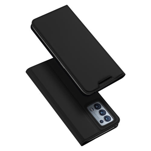 

For OPPO Reno6 Pro 5G DUX DUCIS Skin Pro Series Horizontal Flip PU + TPU Leather Case with Holder & Card Slots(Black)