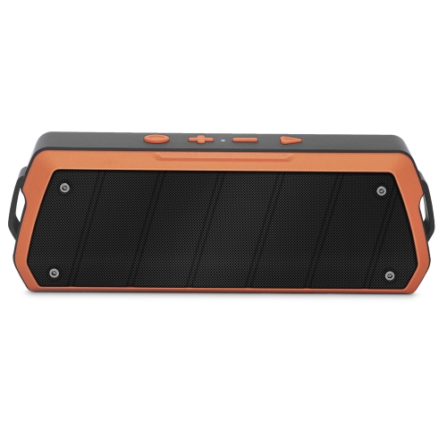 

NewRixing NR-5000 IPX5 High Fidelity Bluetooth Speaker, Support Hands-free Call / TF Card / FM / U Disk(Orange)