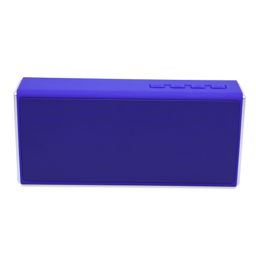 

NewRixing NR-5012 Desktop Plating Bluetooth Speakerr, Support Hands-free Call / TF Card / FM / U Disk(Blue)