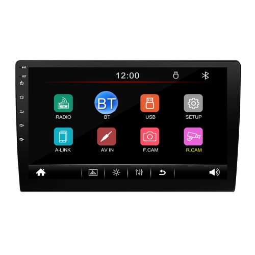 

9101C HD 10 inch Universal Car Radio Receiver MP5 Player with Carplay, Support FM & Bluetooth & TF Card