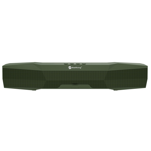 

NewRixing NR-7011 Outdoor Portable Bluetooth Speaker with Phone Holder, Support Hands-free Call / TF Card / FM / U Disk(Green)