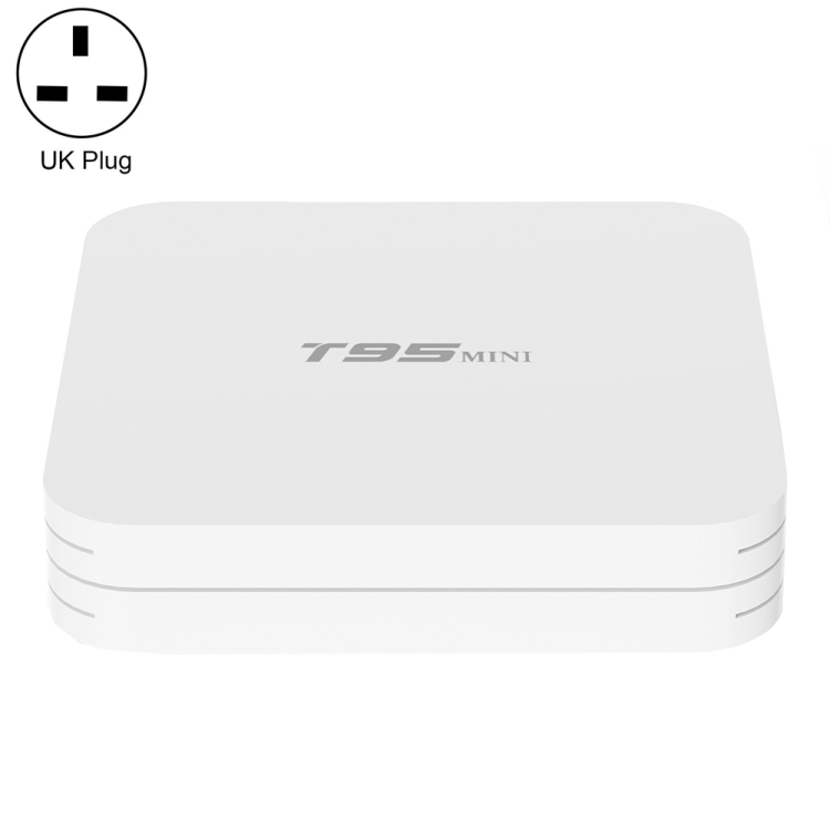

T95MINI 4K HD Network TV Set Top Box, Android 10.0, Allwinner H313 Quad Core 64-bit Cortex-A53, 4GB + 64GB, Support 2.4G WiFi, HDMI, AV, LAN, USB 2.0, UK Plug