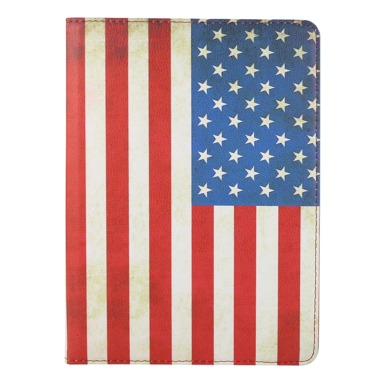 

360 Degree Rotating Flag Pattern Leather Case with Holder For iPad Pro 11 2021 / 2020(USA Flag)