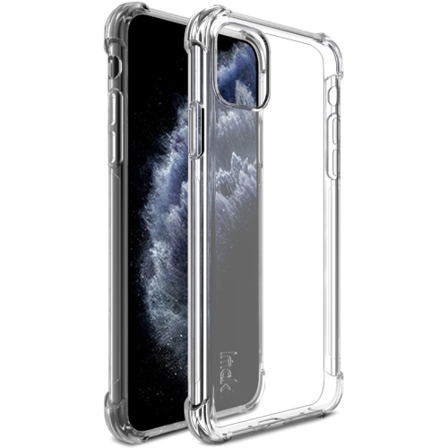 

For iPhone 11 Pro Max IMAK All-inclusive Shockproof Airbag TPU Case, with Screen Protector(Transparent)