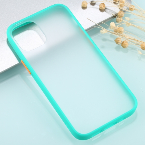 

Skin Feel Series Shockproof Frosted TPU + PC Protective Case For iPhone 13 Pro Max(Mint Green)