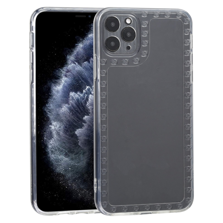 

Bear Pattern TPU Phone Protective Case For iPhone 11 Pro Max(Transparent)