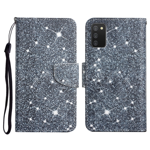 

For Samsung Galaxy A02s EU Edition Painted Pattern Horizontal Flip Leather Case with Holder & Card Slot & Wallet(Gypsophila)