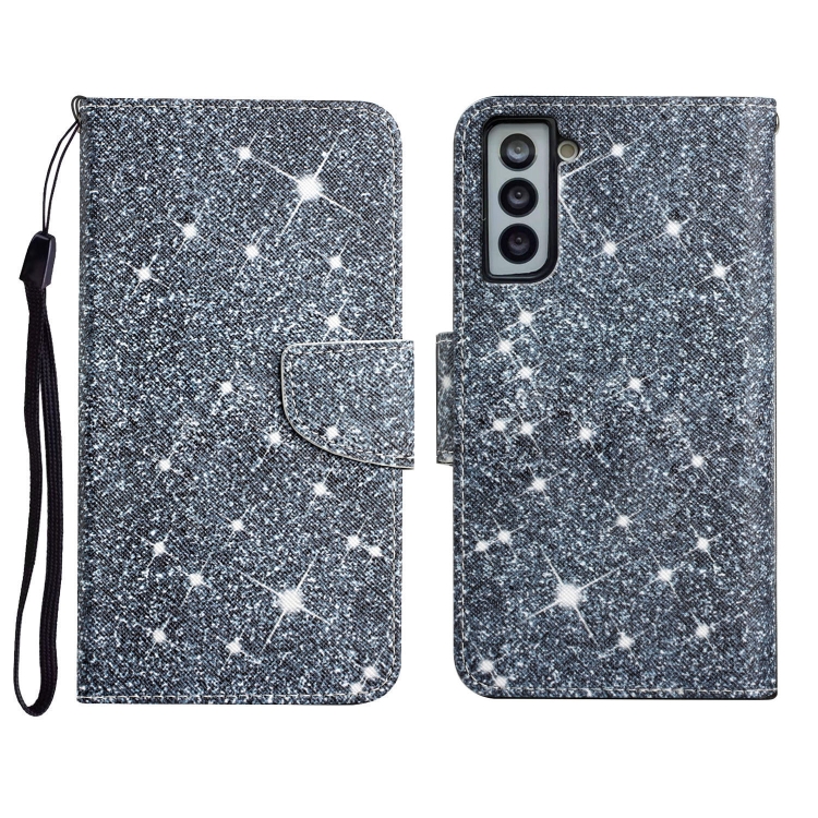 

For Samsung Galaxy S21+ 5G Painted Pattern Horizontal Flip Leather Case with Holder & Card Slot & Wallet(Gypsophila)